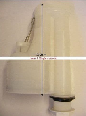 Ideal Freeflow/Jetflow 290mm Compact Syphon for Studio, Tulip, Mich, Brasilia, Chloe Mk1s - Bespoke