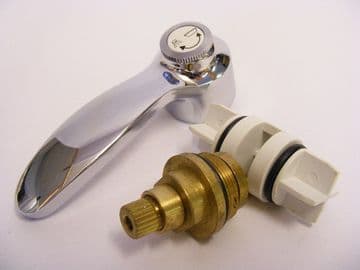 Ideal Hathaway Mk2 Diverter Assembly with lever Chrome SS07TC09AA I54961246 AL30 - Bespoke Part