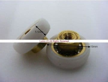 Ideal LV33067MK3WHEEL X CHIARA Mk3 BEARING WHEELS (Pair) NOS X Bespoke Part