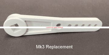 Ideal Mk3 Replacement Nylon Cistern Link Arm EDR2-10A - Bespoke Part