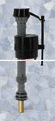 Ideal Standard  3/8 T Series REPLACEMENT Inlet Float Valve  Bottom Entry Adj