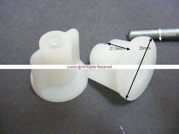 Ideal Standard Antler Nylon Seat Fixing Back Nuts US4-15 - Bespoke Part