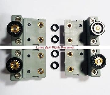 Ideal Standard Joy Slider Swivel Single Wheel Runner Pack of 4 (MRFCLF) - Bespoke Parts