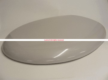 Ideal Standard Original Shape Replacement WC Seat Whisper Grey - Bespoke Part