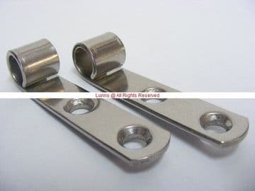 Ideal Standard Space Mk1/Tulip / Fiori Toilet Seat Hinge Brackets Pair US4-2 - Bespoke Part