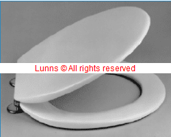 Ideal Studio/Tulip MK2 Replacement Seat WHITE - Slam Close Hinge - Bespoke Part