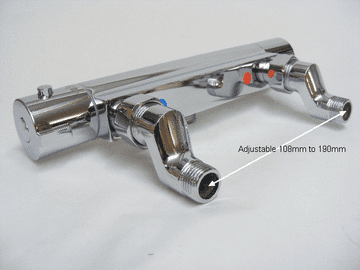 Imex 180 Bar Shower Valve c/w EXT & Slide Rail Kit - Bespoke Part