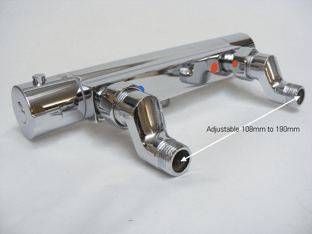 Imex 180 Bar Shower Valve c/w EXT & Slide Rail Kit - Bespoke Part