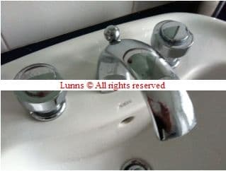 ISXSXP Basin Mixer On/Off Hot & Cold Tap Valve Cartirdges T18X19 HH