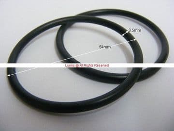 Jacuzzi Ohio Old Pattern 54mm O Rings (Pack of 2)