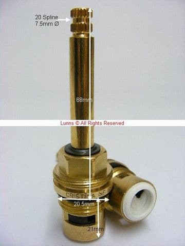 John Sydney Mk2 Tall Boy 2068 Ceramic Disc Cartridge B5447248711 AL1MOD2 - Pair Bespoke Part