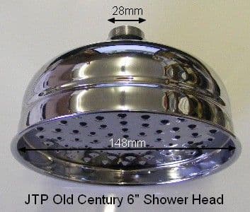 JTP Old Century 6" Watering Can Shower Head