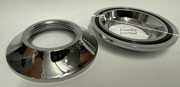 Jura18 60mm Metal Flange Shrouds aka Valve Covers Pair - Bespoke Part