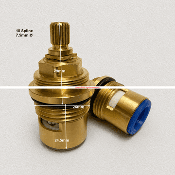 Jura18 HENT WRAS 18 Spline Bath Cartridge PANELPKIT - Bespoke Part
