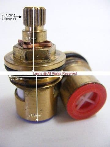 Jurua 19.5 1/2" DTF Ceramic Disc Cartridge Pair T20-60D (T20-54A)- Bespoke Part