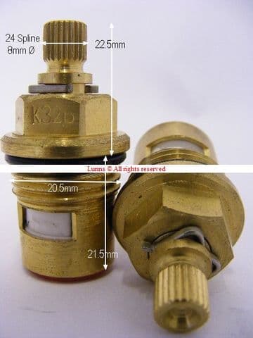 K32B BS5412 NST Ceramic Disc Cartridge K32 T24-51B