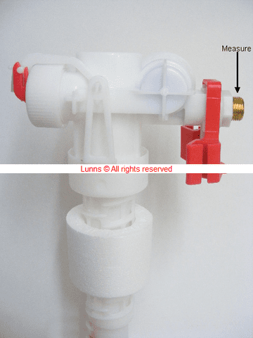 Keramag Cleo OX Side Entry Float Valve EDL c/w Red Bracket PKIT54386918711 Bespoke Part