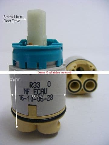 Keramik R33 33mm Cassette Valve Razor R545007 C33A - Bespoke Part