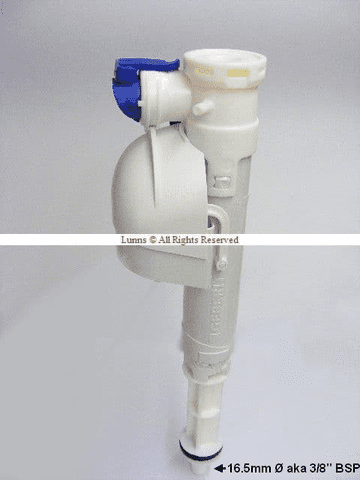 Kerasan Geberit 810 L1 I360 Extended Bottom Entry Inlet Valve PKIT 236.652.21.1 U-FRFC - Bespoke