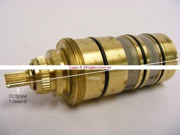 KIRUNA Mk1 Thermostatic Shower Cartridge SCXZ26 - Bespoke Part