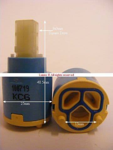 KL 25mm Cassette Cartridge CW54039N aka Castle W Series ONE29425 C38X - Bespoke Part