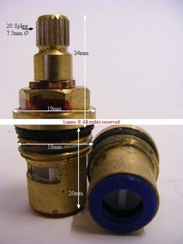 KS24 Lin16 38 NST 1824 Ceramic Disc Cartridge LIn16PKit (Pr) AL27 - Bespoke Part
