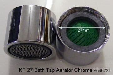 KT 27 Bath Anti Splash Aerator Each AS51 - Bespoke Part