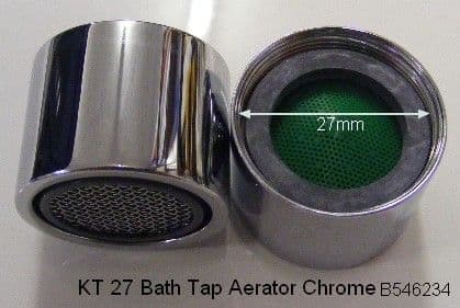KT 27 Bath Anti Splash Aerator Each AS51 - Bespoke Part