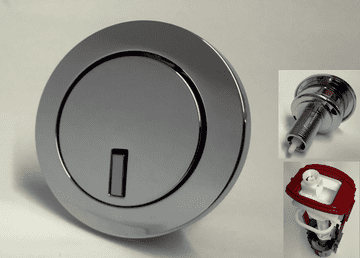 Laufen Chrome Button for Flush Valve X2 - Bespoke Part