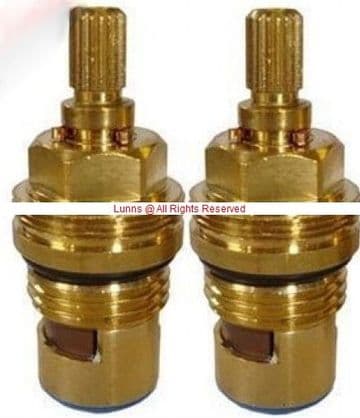 Lefroy Brooks 1/2" Ceramic Disc Cartridge SHR (Pair)