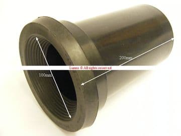 Lixil Meroblock DIN460 WC Frame Outlet Pipe G5437104K008711 EDM122