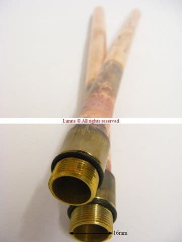 M16 Tap Tail 295mm Long B54 - Bespoke Part UTT21