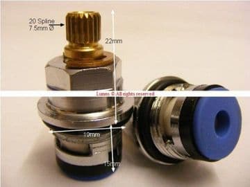 Magnet/MFI22 1922 Mk1 & Triflow/Brita4 Mk2 Mini NST Filter Cartridge PIE54R581 T20-85