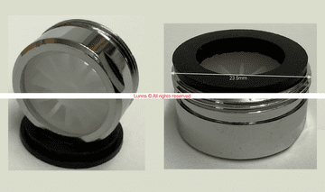 Malta M24 23.5MM Cart Wheel Anti Splash R54128719111 RR1 - Bespoke Part