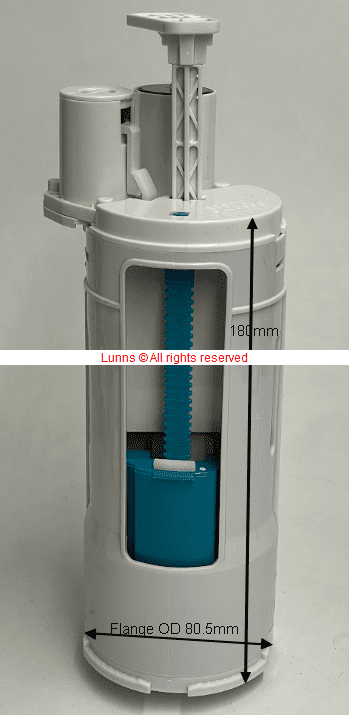 Malta Oceanwell CJ305 Flush Valve CIDDUP RRX2- Bespoke Part