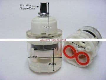 Mamoli  White 45 Mod8 Pemba Badis Cassette C22B - Bespoke Part