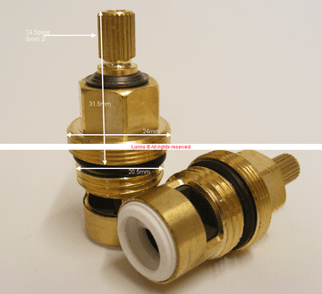 Manta24 DTF Ceramic Disc Cartridges T24-57 - Pair - Bespoke Part