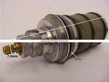 Maximilian Mk2 Thermostatic Screw In Shower Cartridge EMIB54 SC30A - Bespoke Part