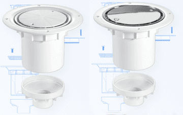 McAlpine Vertical Waste & Trap Gulley - Bespoke Part