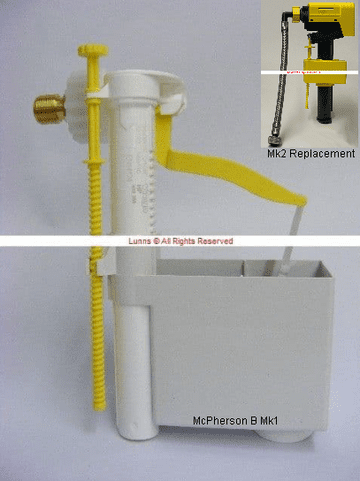 McPherson B 3/8" Mk2 Inlet Float Valve EDXRR - Bespoke Part