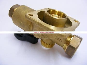 Megaflo Combi Valve Isolating Valve Body UUV6-7