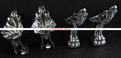 Metal Lion Feet for Roll Top Reel CH Bath Chrome Set of 4 - Bespoke Part