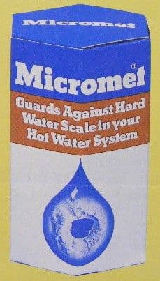 Micromet Scale Guard for use in roof tanks