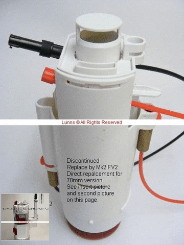 Multikwik Traqua Twin Cable Flush Valve  FV2 - Bespoke Part