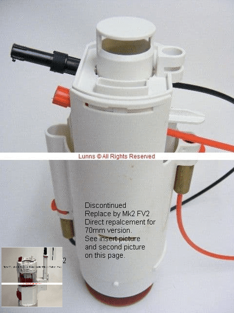 Multikwik Traqua Twin Cable Flush Valve  FV2 - Bespoke Part
