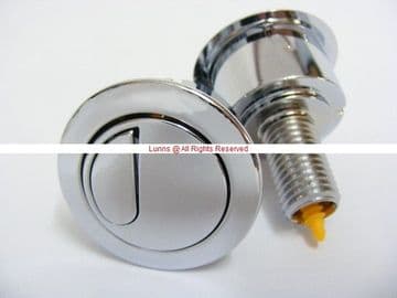 Mura Direct Action Tear Drop Chrome Button GREENPKIT PRL13A - Bespoke Part