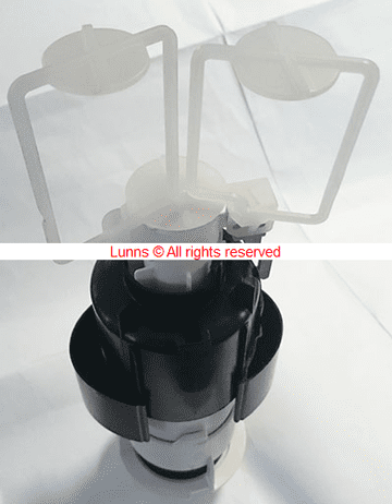 Mura Twin Parasol Flush Valve (for Bellows) - Bespoke Part