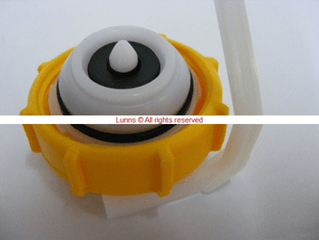 Mura Yellow Backnut & Washer Assembly for SE Inlet Float Valve - Bespoke Part
