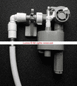 New Compact Internal Bracketed Float Valve c/w Hose
