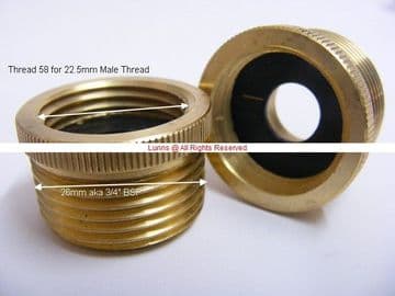 No58 Outside Tap Thread Adaptor M54